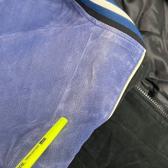 🔥🔥Vintage 90’s NASCAR Ford Racing Suede Leather Embroidered Zip Up Lined Jacke - Picture 15 of 15